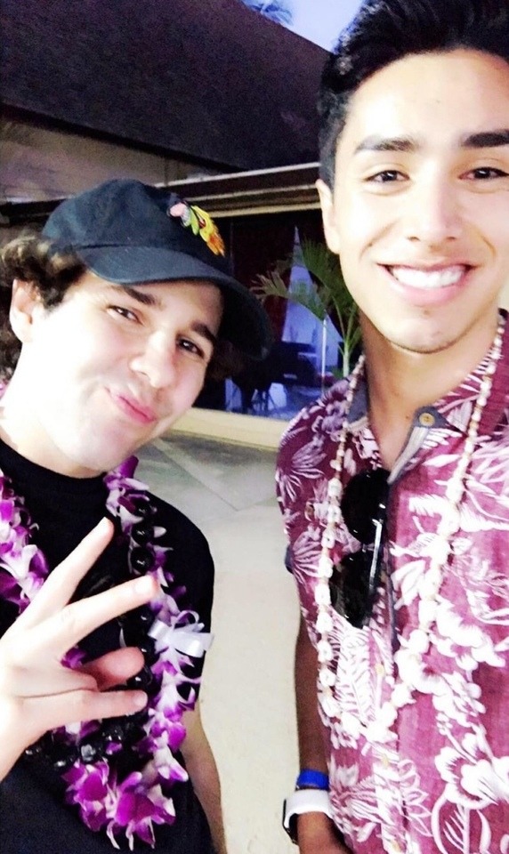 david dobrik media catalog — he really went to hawaii with ...