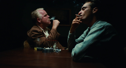 365filmsbyauroranocte:Joaquin Phoenix & Philip Seyour...