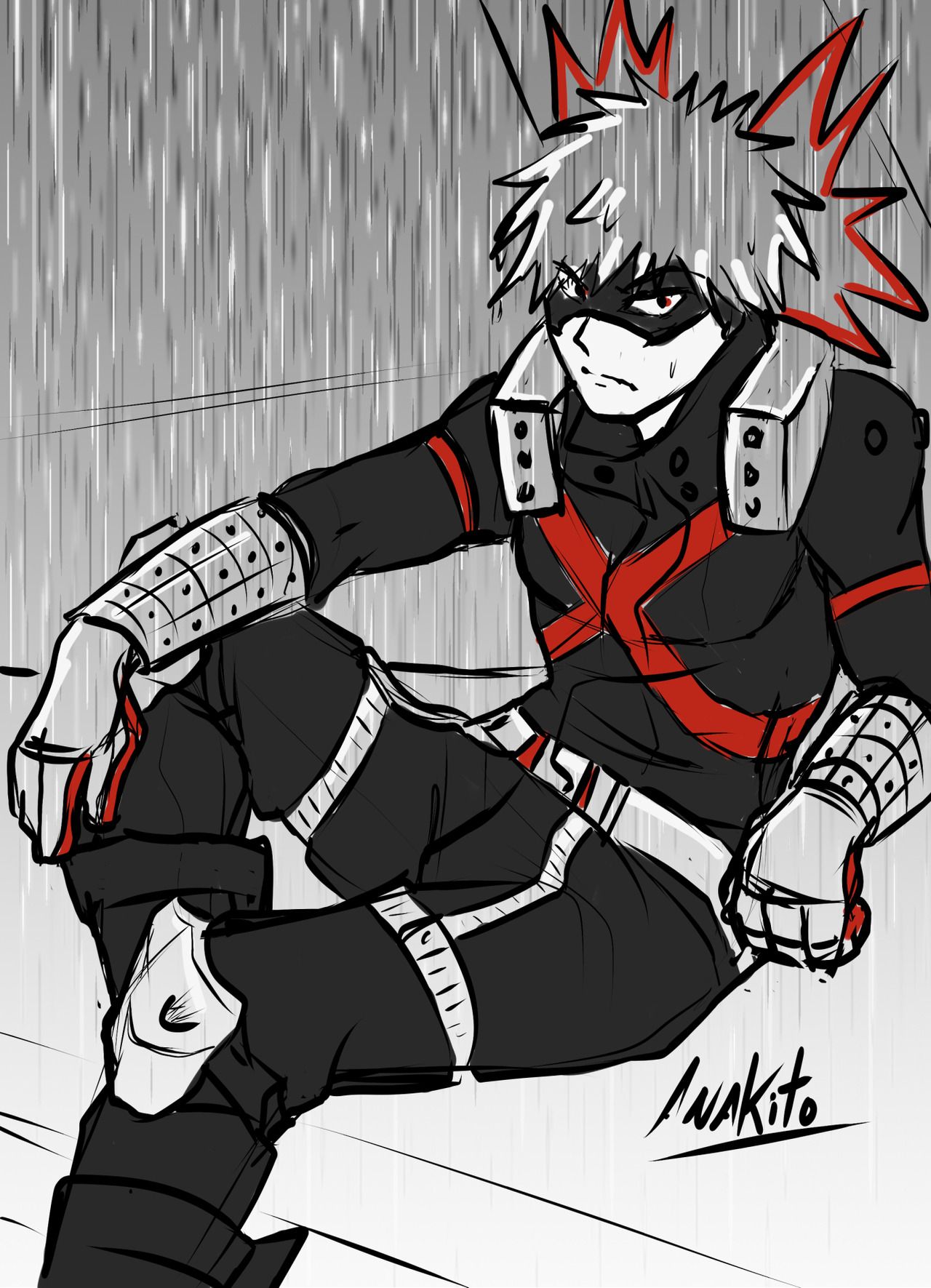 bakugou winter suit