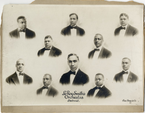 detroitlib:Individual portraits of Leroy Smith and his...