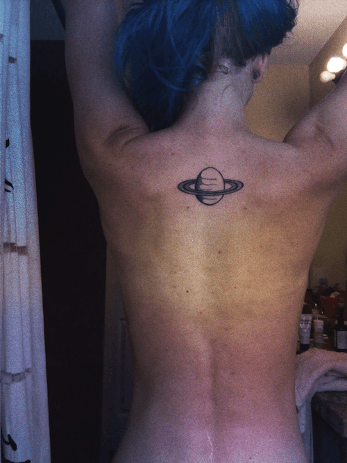 saturn tattoo on Tumblr