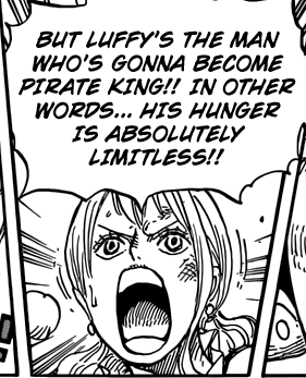 I edited the anime's version of Nami saying Luffy will be king