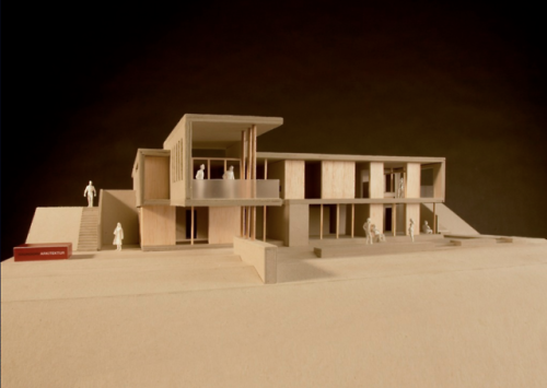 conceptmodel:Villa Storingavika by Saunders...