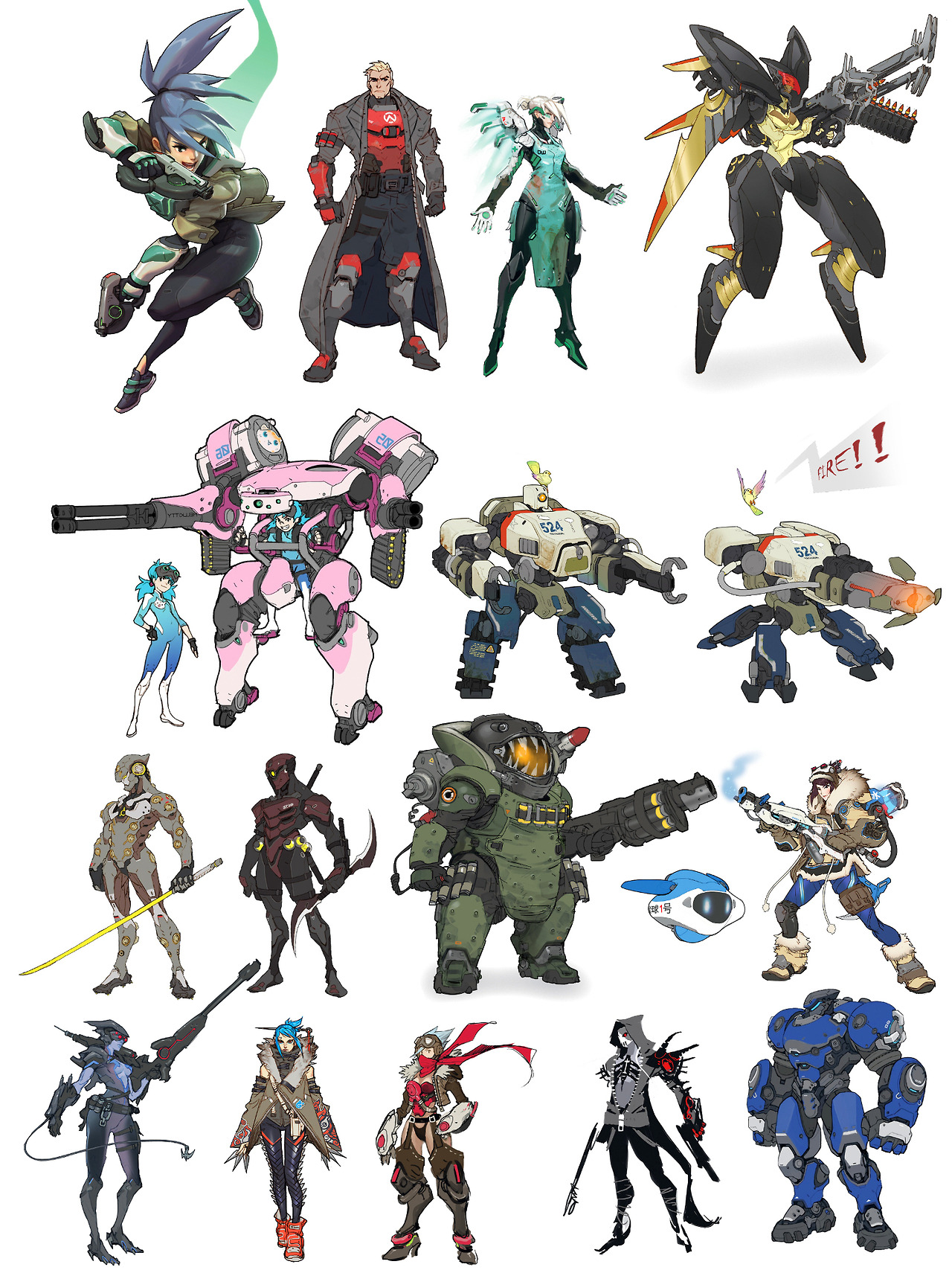 , The Art Of Overwatch, By Blizzard Entertainment