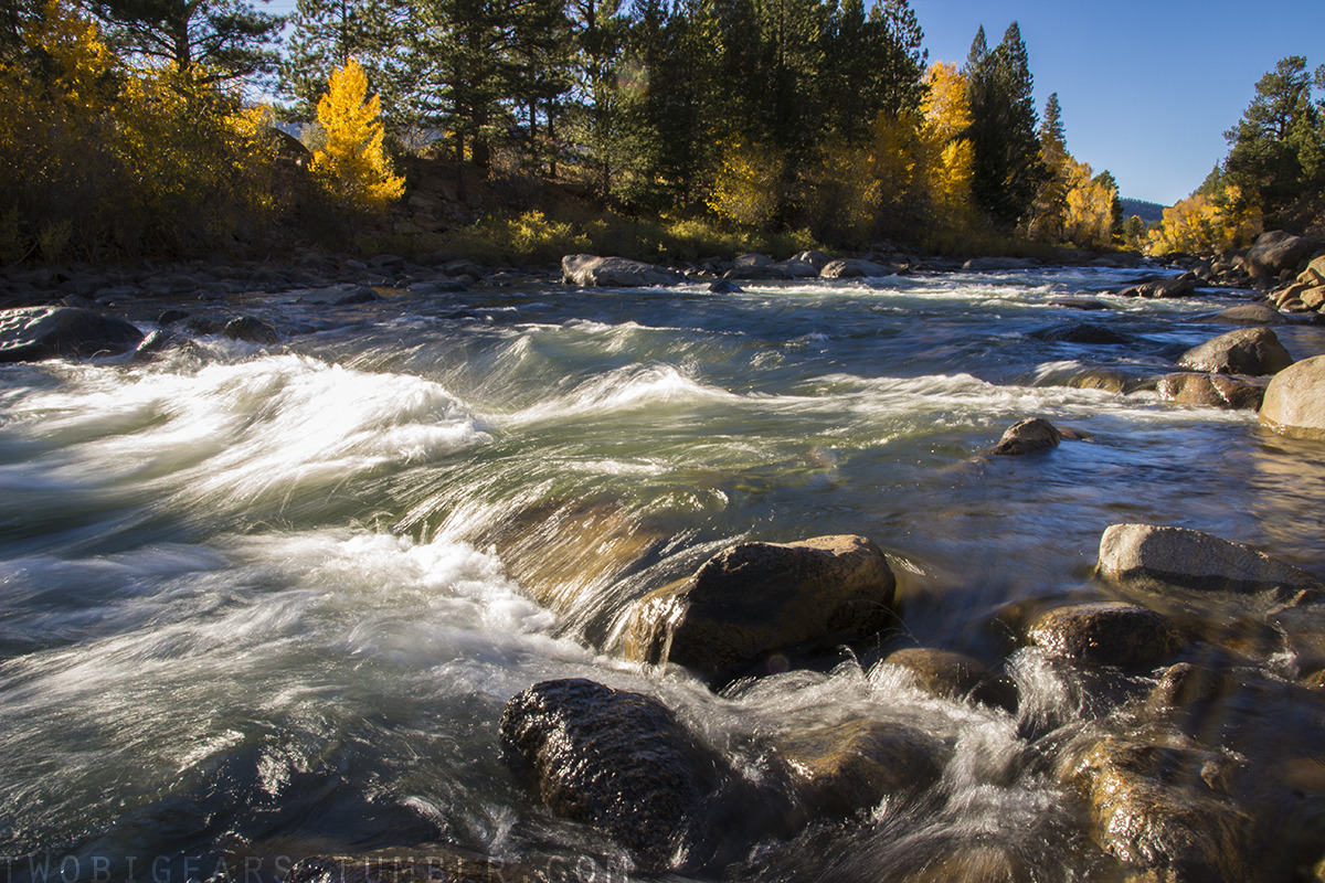 Arkansas River near Buena Vista, Colorado Oct 7,... - Two Big Ears