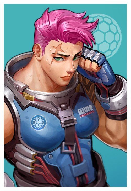 squashwaffle:Zarya artwork from 페코스마@pecosma