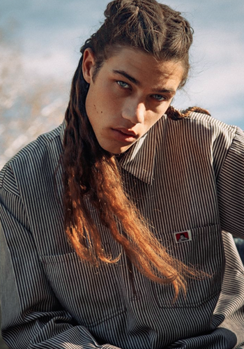 daniel hivner male long hair brown hair american american model model male model faceclaim rpg fc underused fc