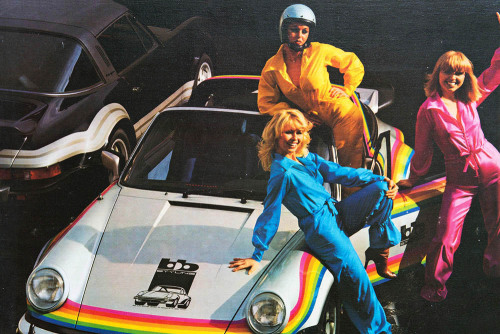 design-is-fine:bb Porsche Turbo Targa Rainbow, 1977. Tuning...