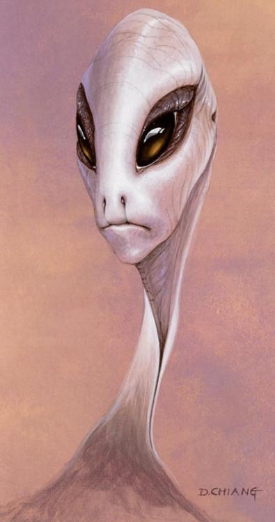 alien creature doug chiang sci fi art