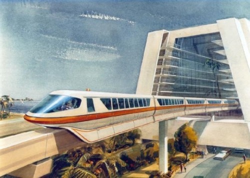 thefuture-tomorrow:The Walt Disney World Monorail System is...