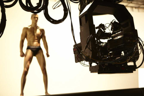 calvinklein: “ Matt Terry on set for the Calvin Klein Concept photo shoot. ”