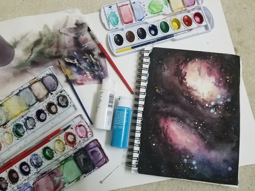 polaryti:a new space painting with details! this one is based...