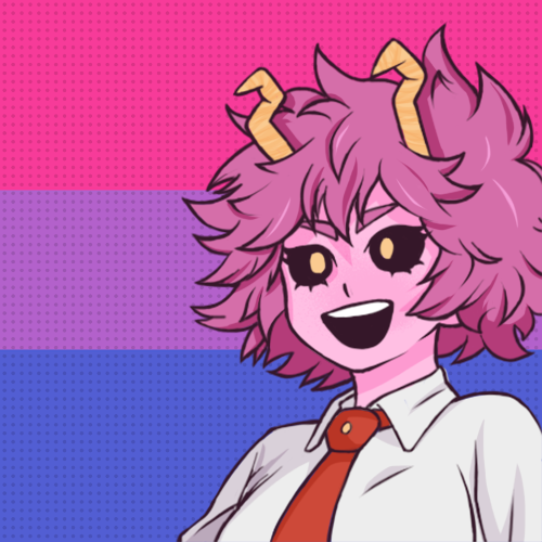 Boku no Hero Academia — lgbt-bnha: Bi Mina Icons ↳ for...