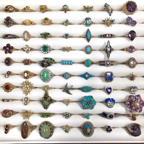 culturenlifestyle:Bespoke Antique Jewelry Collected by Husband...