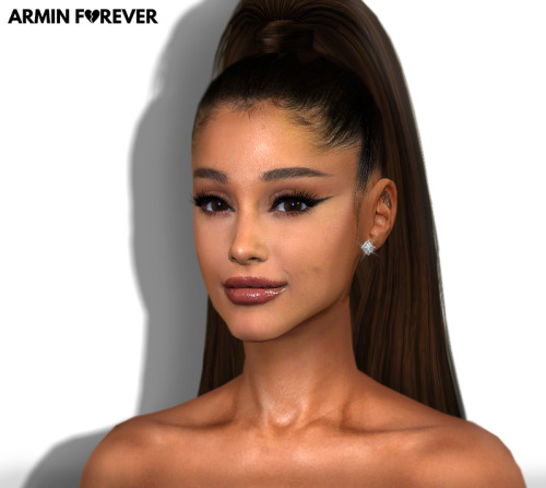 Sims 4 Ariana Grande Hair CC