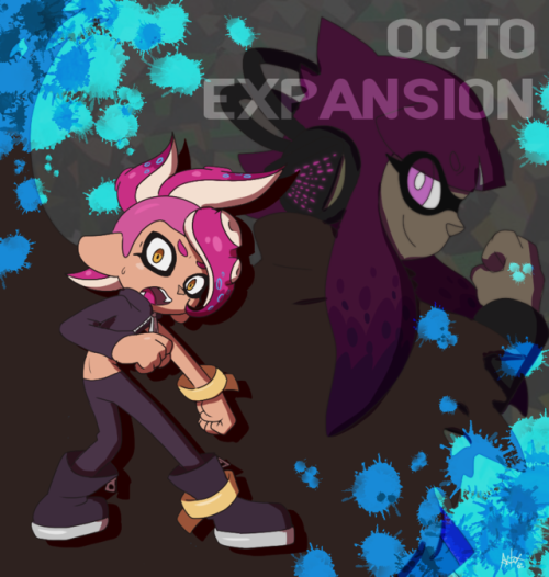 axlfoxart:Octo Expansion log, feat. Hachiro and the Rainbow...