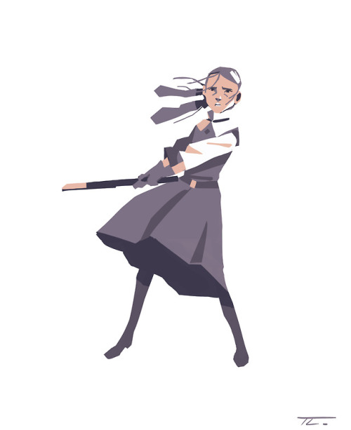 thibaultleclercq:Character Design I did for Age of Sail, a...