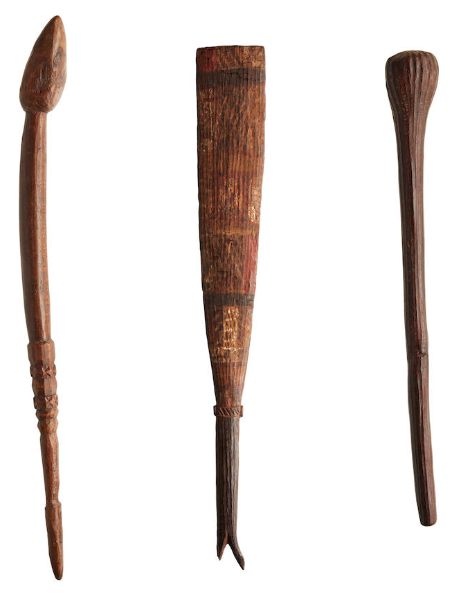 Untitled — Aboriginal war clubs