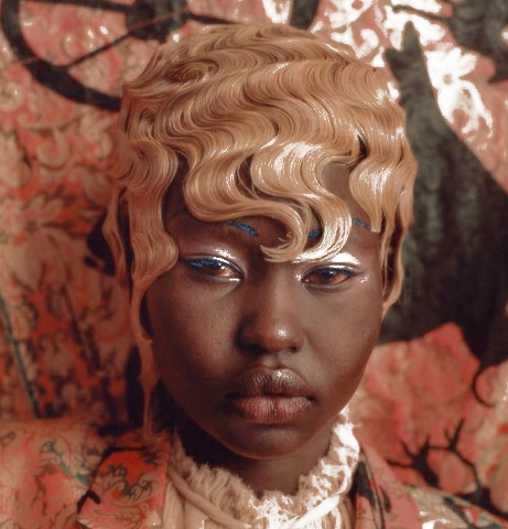 driflloon:aweng chuol for vogue italia apr. 2018