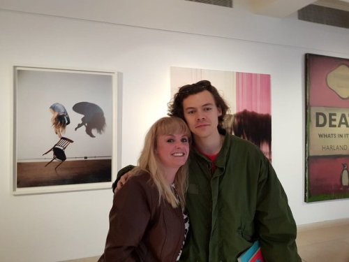 hstylesarchive:Harry at the George Michael Art Collection in...