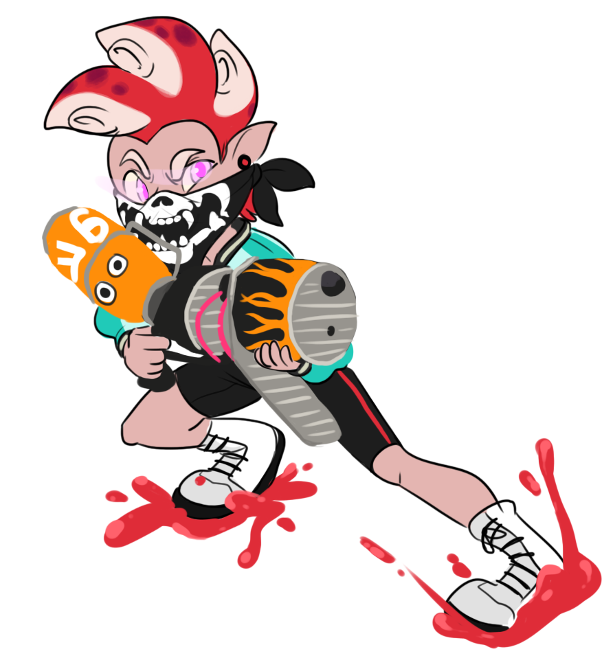 Chelsea Ferguson's Art Blog! — character as a SQUID cause I’ve lost