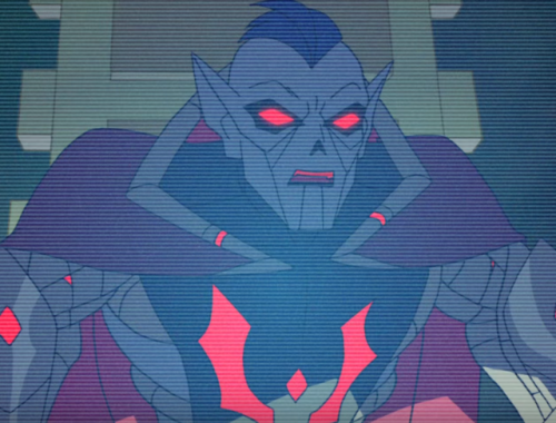 buffshe-ra:Hordak - old vs newthe Big Bad! He kidnapped Adora...