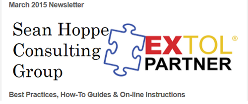 EXTOL Everything March 2015 Newsletter