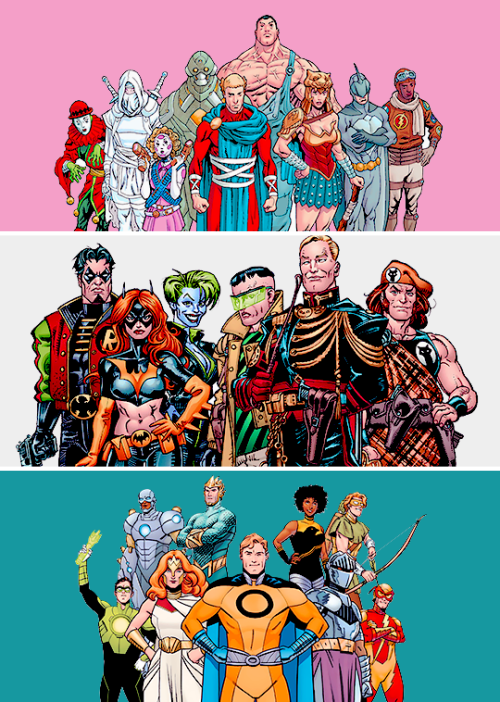 billybatson:The Justice Leagues of The Multiverse! (2/3)