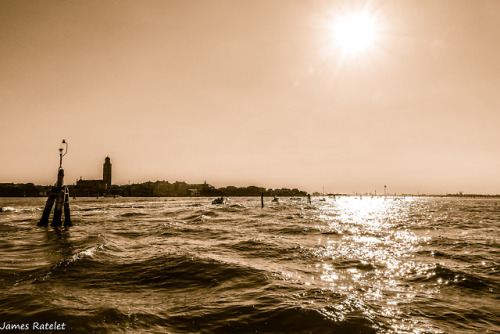 James Ratelet, sur les chemins italiens, Venise , Italie,...