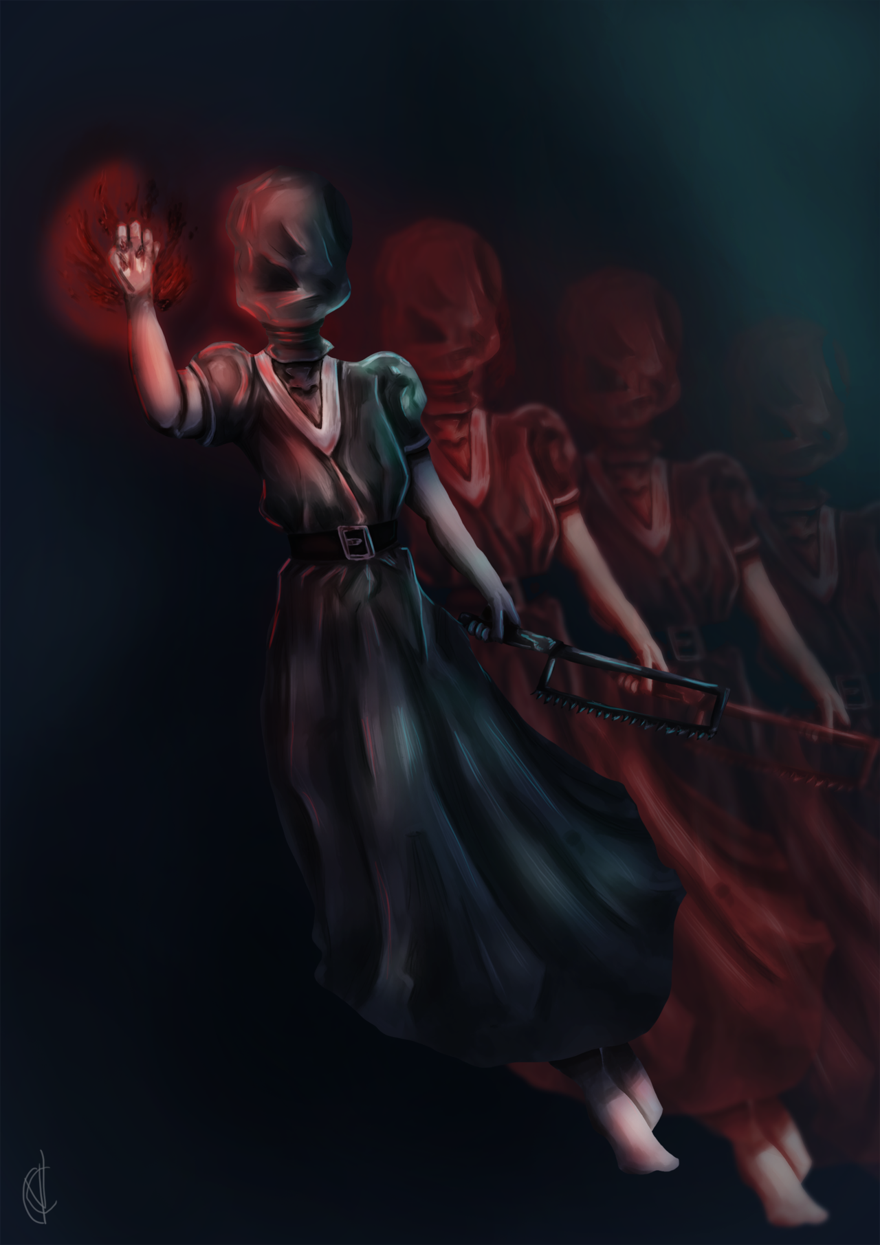 Steam artwork design dbd nurse фото 90