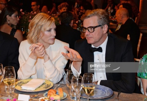 arlessiar:MILAN, ITALY - SEPTEMBER 23: Cate Blanchett and Colin...