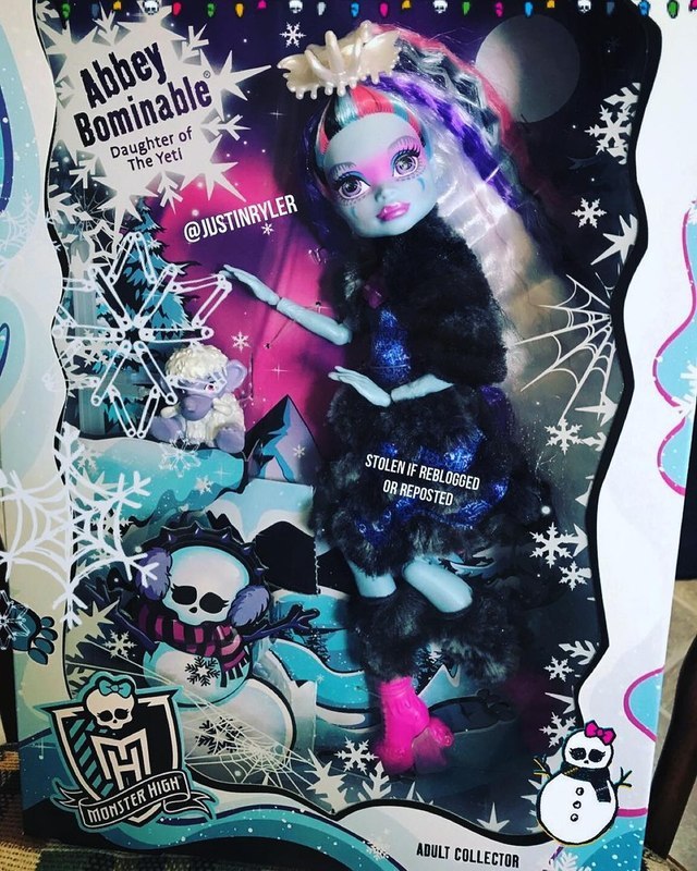 monster high abbey bominable collector doll
