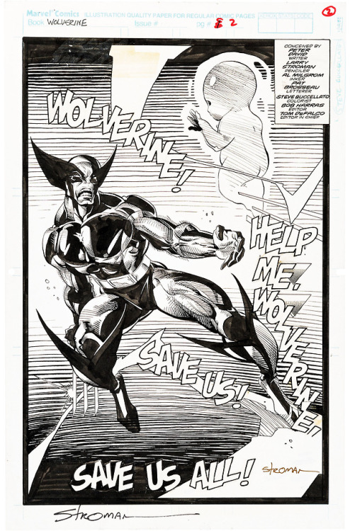 travisellisor:page 2 fromWolverine (1988) #44 by Larry...