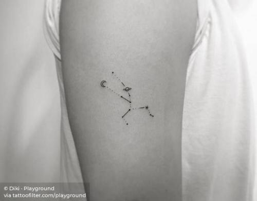 Details more than 74 minimalist sagittarius constellation tattoo best   incdgdbentre