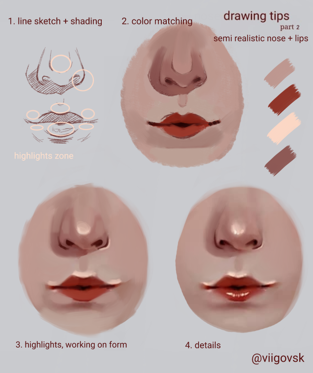 Image Of Lip Drawing Reference Tumblr 