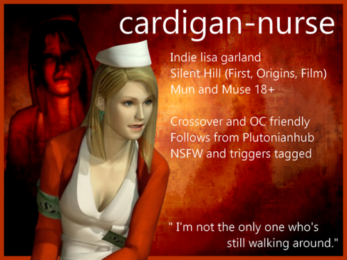 cardigan-nurse:{indie lisa garland from silent hill + origins...