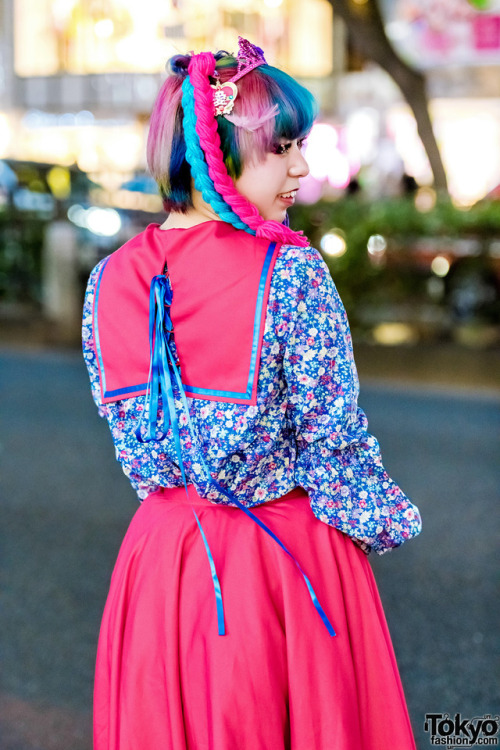 tokyo-fashion:18-year-old Japanese fashion student Lisa on the...