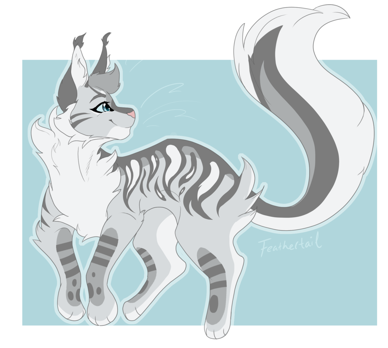 Featherkit - Featherpaw - Feathertail - Warrior Cat Designs