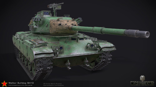 Walker Bulldog M41D by Maria Rusina...