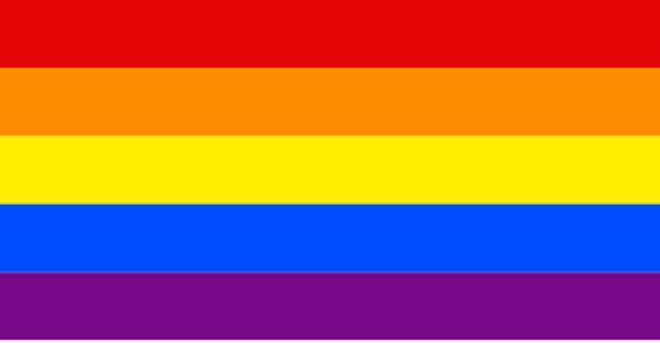 what are the gay flag colors