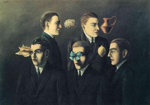 the-night-picture-collector:René Magritte, The Familiar...