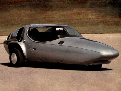 fuckyeahconceptcarz:1969 GM XP-511 Commuter Car