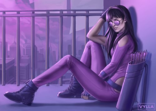 vylla-art:Kate Bishop commission for the ever wonderful Andrew!...