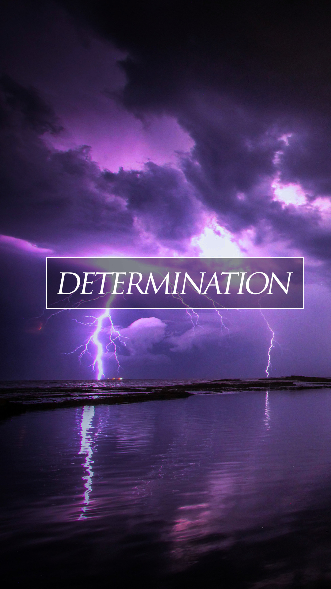 Backgrounds & Lockscreens — determination