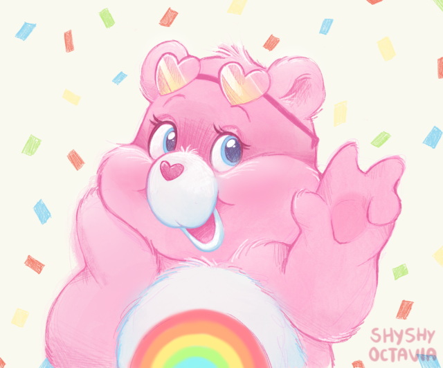 Vintage Care Bear Wish Bear Magnet