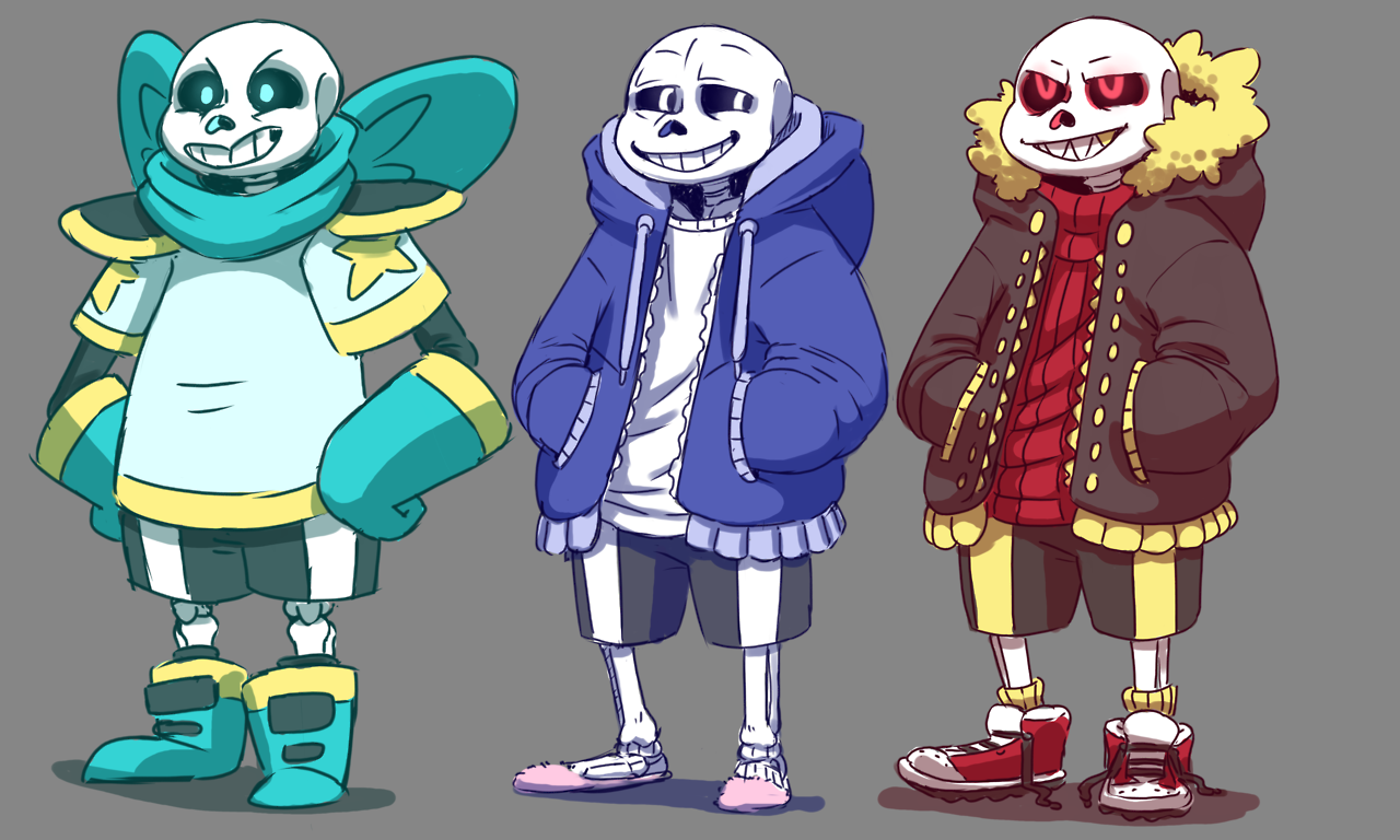 The Skeleton Games Sans Reference Sheet Made This Cause I M Always.