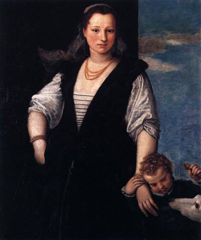 VERONESE, PaoloIsabella Guerrieri Gonzaga Canossa1547-48Oil on canvas, 115 x 95 cmMusée du Louvre, Paris