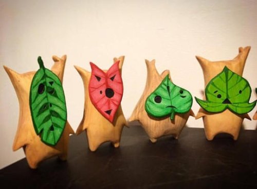 retrogamingblog:Wooden Koroks made by LegendofZanon