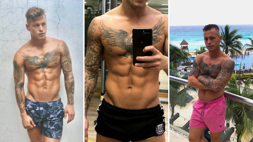 mysuperboys:Jogador que acusou Maluma de assédio, só de Cueca,...