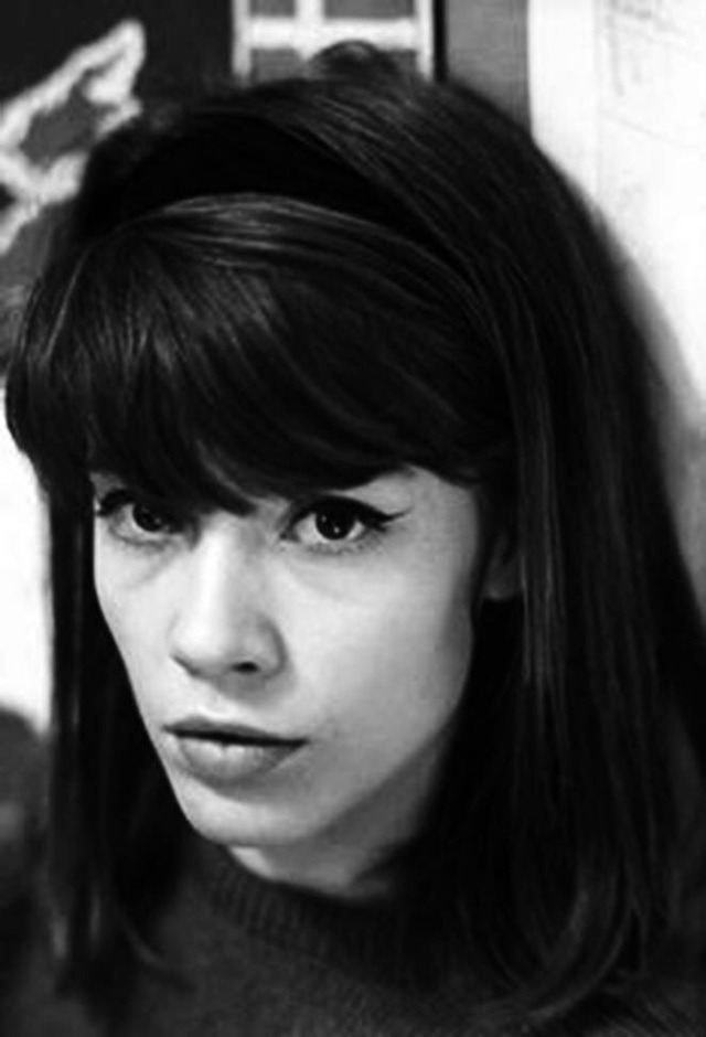 Sixties — Françoise Hardy at home. Paris, 25th November...